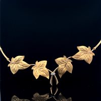 Halskette Cianfrone Gioielli Dame in Gold Diamante 0.29 Ct COOR-68-198 - COOR-68-198